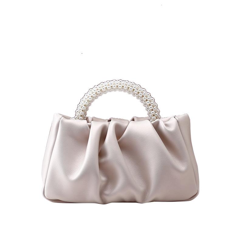 2024 Damen Elegante Perlenkette Wolken Crossbody-Tasche