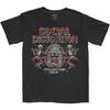 Herren Social Distortion Jukebox Skelly Slim Fit T-Shirt X-Large Schwarz