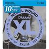 XL Nickel .011-.052 Medium Top/Heavy Bottom Electric Guitar Strings, 10-Pack, EXL116 [Domestic Genuine Product]