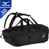 Mizuno Boston Bag, Team 3-Way Bag, 50L, Large Capacity, Unisex, for Sports, Club Activities, and School, Reflective, Black, 33JB3106