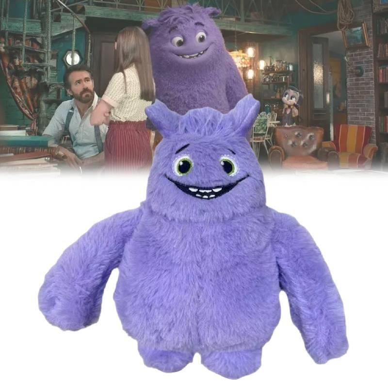 Cuddly Long Plush Purple Animal Doll Cute Cartoon Figure With Pp Cotton Filling