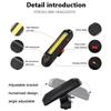 Bicycle Light Mtb Taillight Led USB Charging Bike Warning Light Rain Proof Mountain Bike Lamp Flashlight Riding Equipment