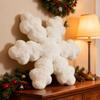 Snowflake Throw Pillow Sofa Cushion Living Room Décor Accent Plush Toy Decorative Pillow for Home Comfort and Style