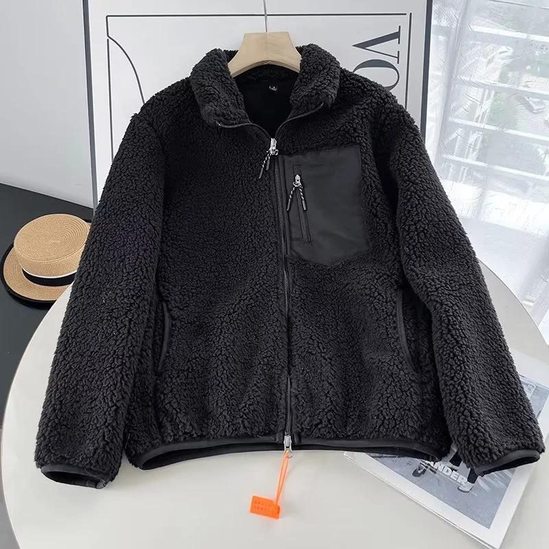 Winter Winddichte Lammwolle Fleece Sherpa Jacke für Herren & Damen