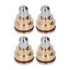 4 Pcs Joystick Pusher Control Valve Standard Excavator Replacement Joystick Control Valve for
