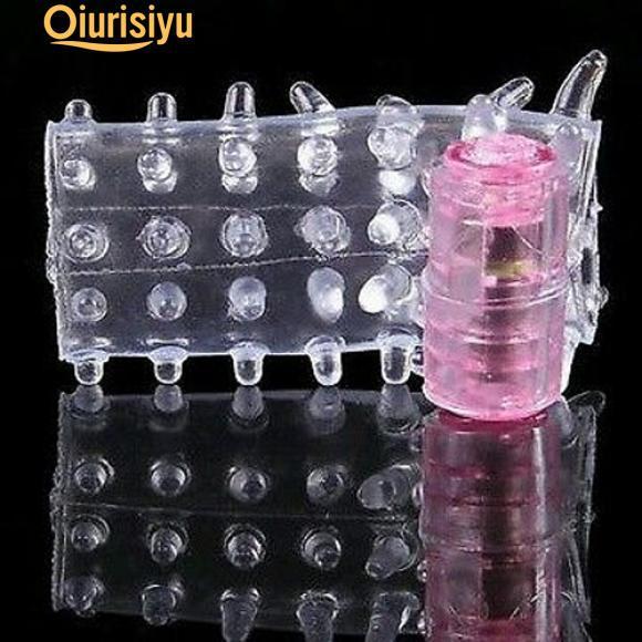 גברים רוטט שרוול הפין טבעת זין הוסף היקף דגדגן ממריץ