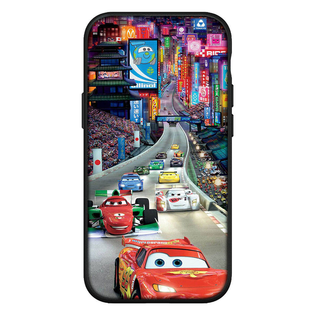 for Samsung Galaxy S25 S24 S23 S22 Ultra FE Plus A17 A37 A57 A56 A55 A06 A16 A15 A36 A26 A35 A05 A54 A34 Case Lovely Cars Lightning McQueen 95 Cover
