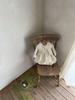 Toddler Girl Ribbed Cardigan & Tutu Dress Set with Sleeveless Lantern Skirt