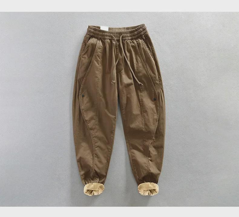 Z640 Męskie pluszowe kombinezony casualowe