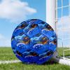 Cru-zeiro Esporte Club Crest Printed Size 5 Soccer Balls, High-Quality, Anti-Slip, Protective Football, A Unique Gift , Birthdays, Christmas Gifts