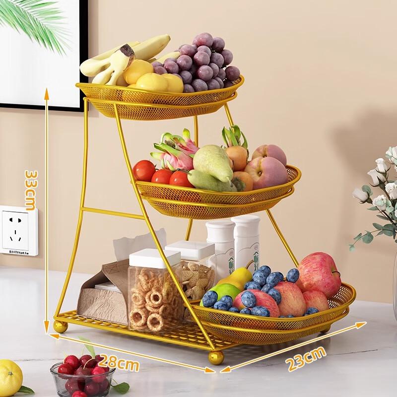 Multi-tier Fruit and Snack Display Tray