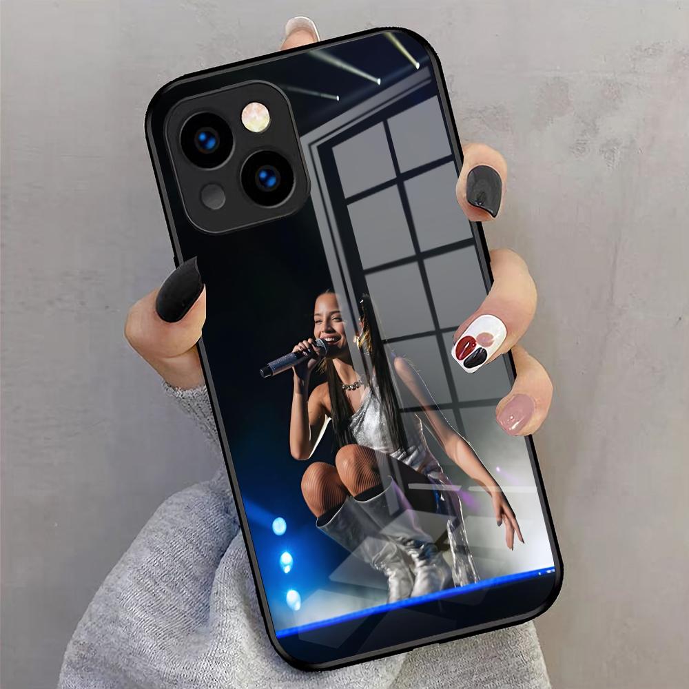 Emilia Mernes Phone Case For IPhone 17 Pro Max 16 15 14 Pro Max 13 11 X Xs Xr 8 7Plus Glass Cover