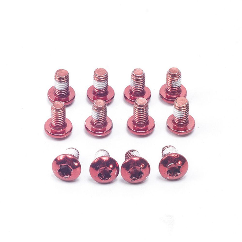 Accessory M5x9mm Bicycle Disc Brake Rotor Bike Torx Screws Torx Bolts T25 Screw Fixing Screws