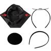 Upgrade Insert Graduation Cap Headband Bachelor's Hat Hair Hoop  for Graduates