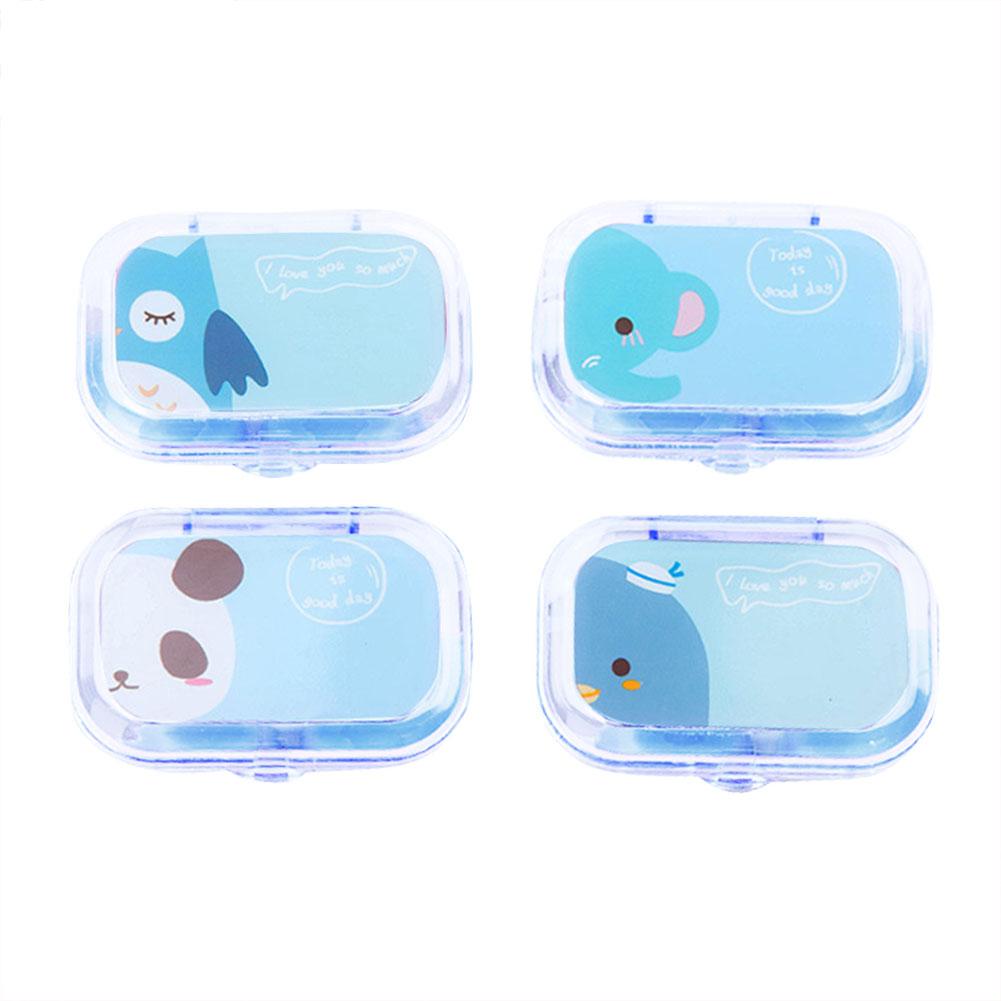 Buy Mini Contact Lens Case Box Travel Kit Easy Carry Tweezer Mirror ...
