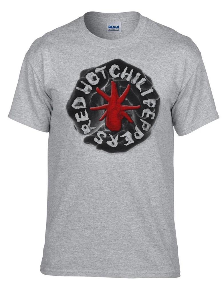 Red Hot Chili Peppers Rock Music Finger Picture Logo Gray Kids Tshirt 470grkid S