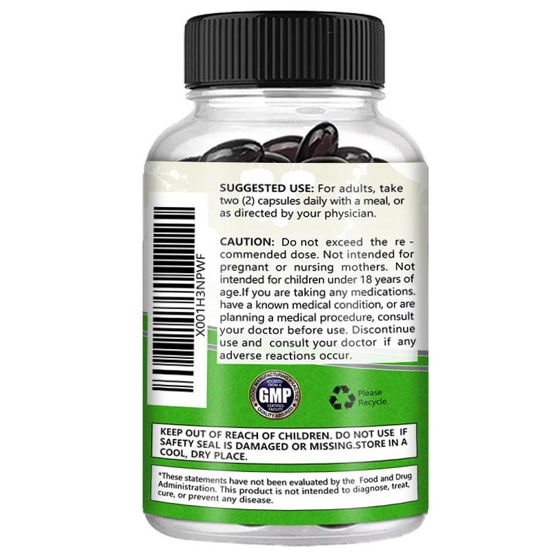 BALINCER Black Maca Capsules, Support Energy, Stamina & Mood, 120 Capsules