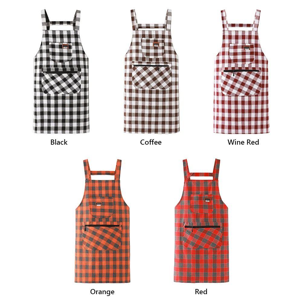 Cotton Cloth Kitchen Aprons Anti Dirty Cooking Aprons Chef Work Apron  Household Cleaning