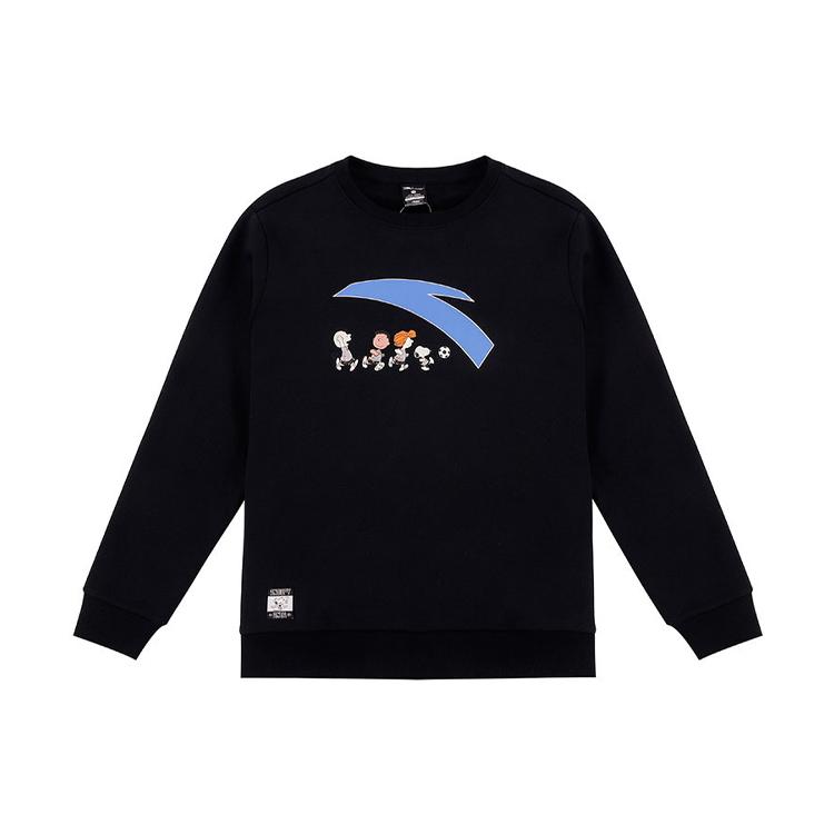 Толстовка Anta Life Collection Унисекс Черная 952139731-4 XL