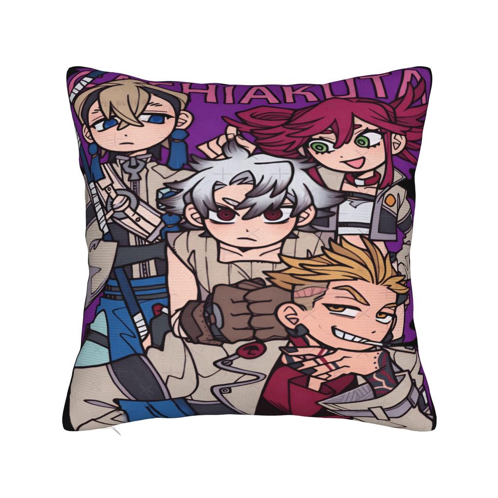 Gachiakuta Jabber Wonger Pillow Cover Soft Cushion Cover Retro Trendy Pillow Case For Chair Sofa Home Decor