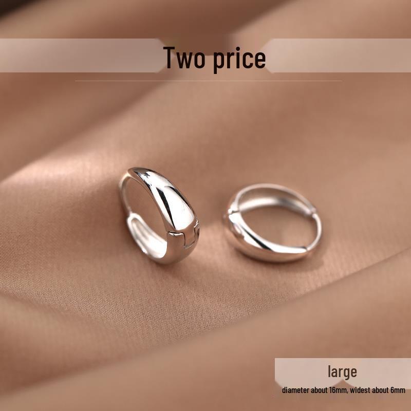 Women's Light Luxury Hoop Earrings, Sleep-Friendly Design, Perfect for Autumn/Winter