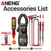 Professional ANENG ST170 Clamp Meter 1999 Counts Digital Multimeter 500A AC/DC Voltage Current NCV Resistance Tester with Free B20Test Pen Non-contact