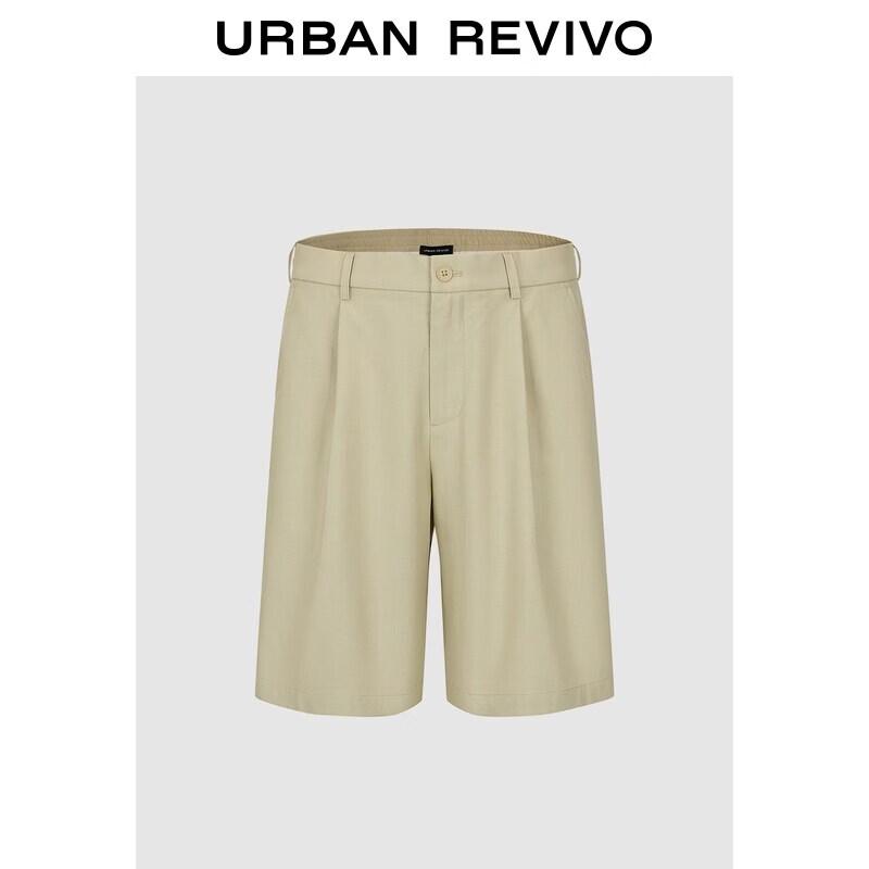 UR2026 Men s Pleated Straight Shorts 32
