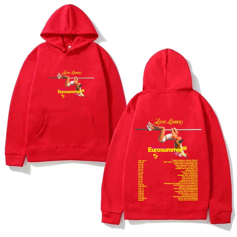 Midnight Sun Tour 2026 HOODIE Midnight Sun Tour New Style Moletom Graphic Printing Fleece Hoody Comfortable Fan Edition Hoodies XS красный
