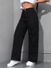 2025 Spring Women's Light Wash Floor-Length Wide Leg Jeans
