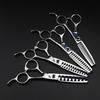 Shen Xingzhe 6.0-Inch Thinning Barber Scissors with Fish Bone Tooth Shape, 4 Teeth Types, 7H