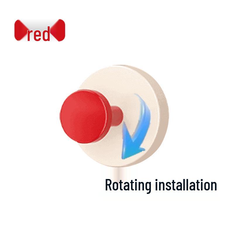 Dopamine No-Drill Strong Suction Cup Clothes Hook - Mark-Free Wall Mount for Bathroom