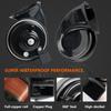 Pair 12V 120db Twin Tone Snail Horn For Toyota Corolla Avensis Yaris CHR Avalon Camry Highlander Land Cruiser Prius RAV4 Sequoia