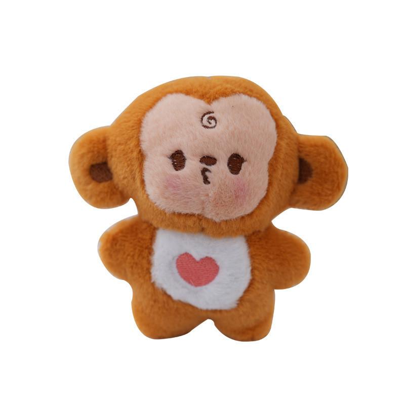 Adorable Cute Puppy Plush Toy Keychain Soft Stuffed Animal Bag Charm Doll Figure