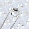 Pietra Strass di Cristallo Trasparente Rotonda da Cucire con 2 Fori Fondo Piatto per Ornamento Abito da Sposa Vestiti Borse Scarpe
