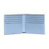 New COACH Billfold Wallet Pebbled Leather Wallet Women's Blue CC136-POL