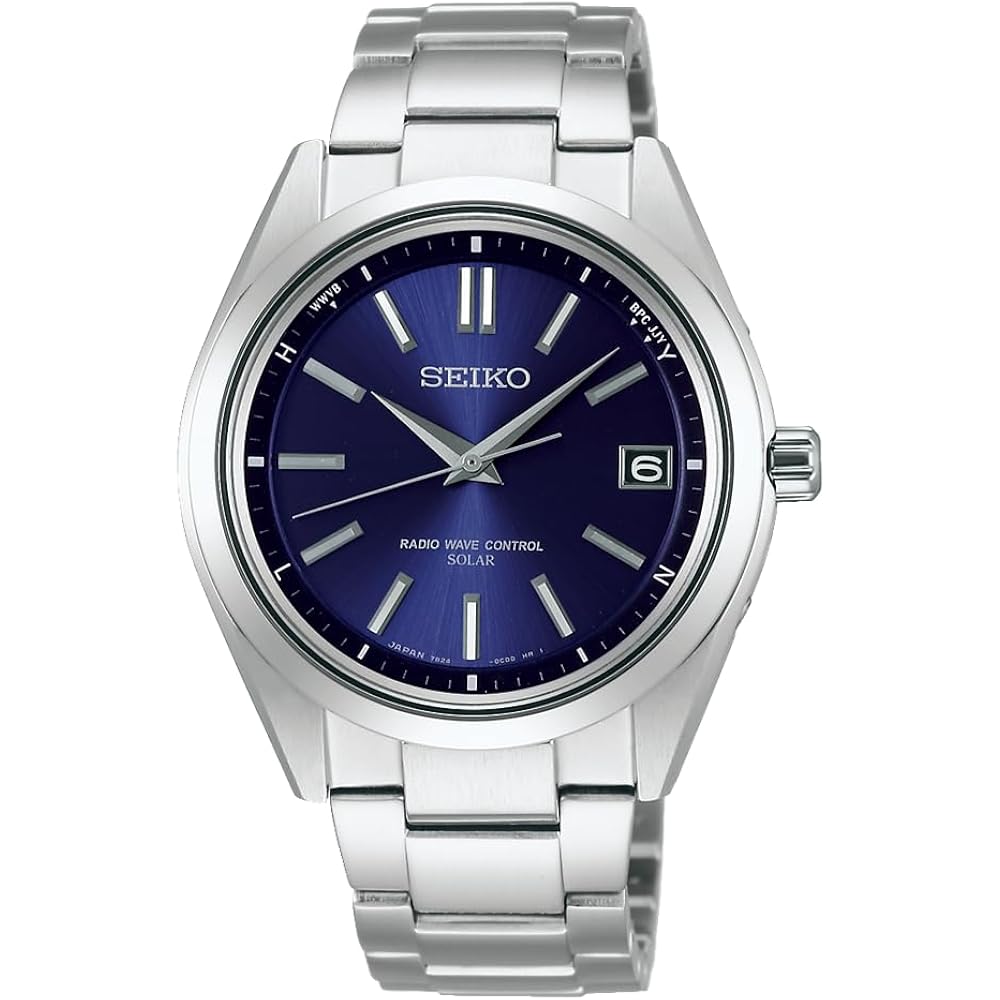 

[Seiko Watch] BRIGHTZ (Brightz) Starting Solar Radio Wave Titanium SAGZ081 Silver Navy Mens