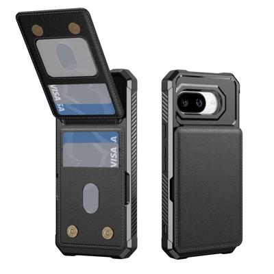 Case For Google Pixel 9A Wallet Card Holder RFID Blocking Magnetic Phone Bag Cover For Google Pixel 9 Pro XL 8A 8Pro 7A 7Pro 9A