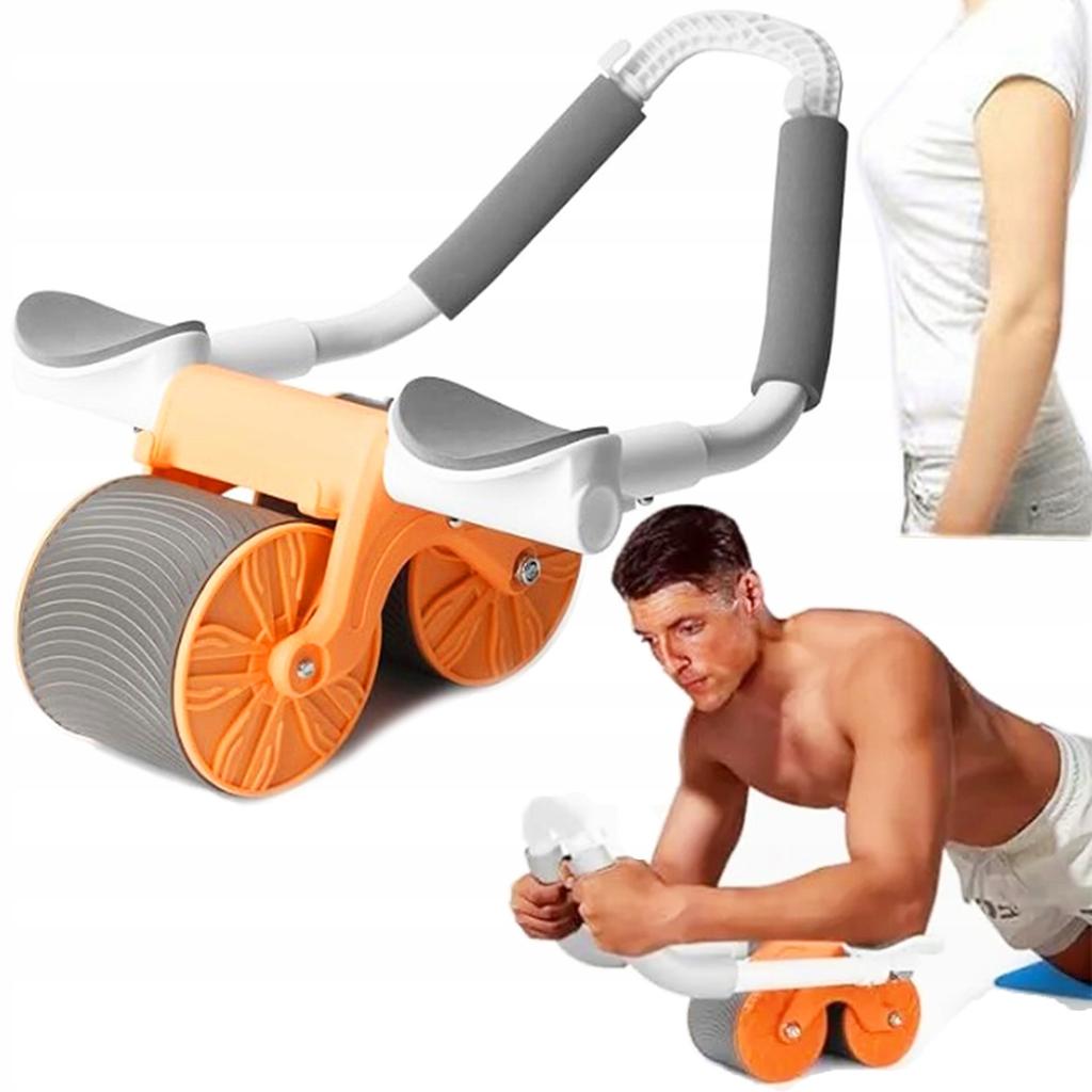 RODILLO DE EJERCICIO ABDOMINAL con agarre para hombros Agarre Automático