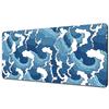 Great Wave Black Desk Mat Mousepad Japanese Art Mouse Pad Rubber Mat Mouse Carpet Table Pads Pc Mats 900x400 Office Accessories