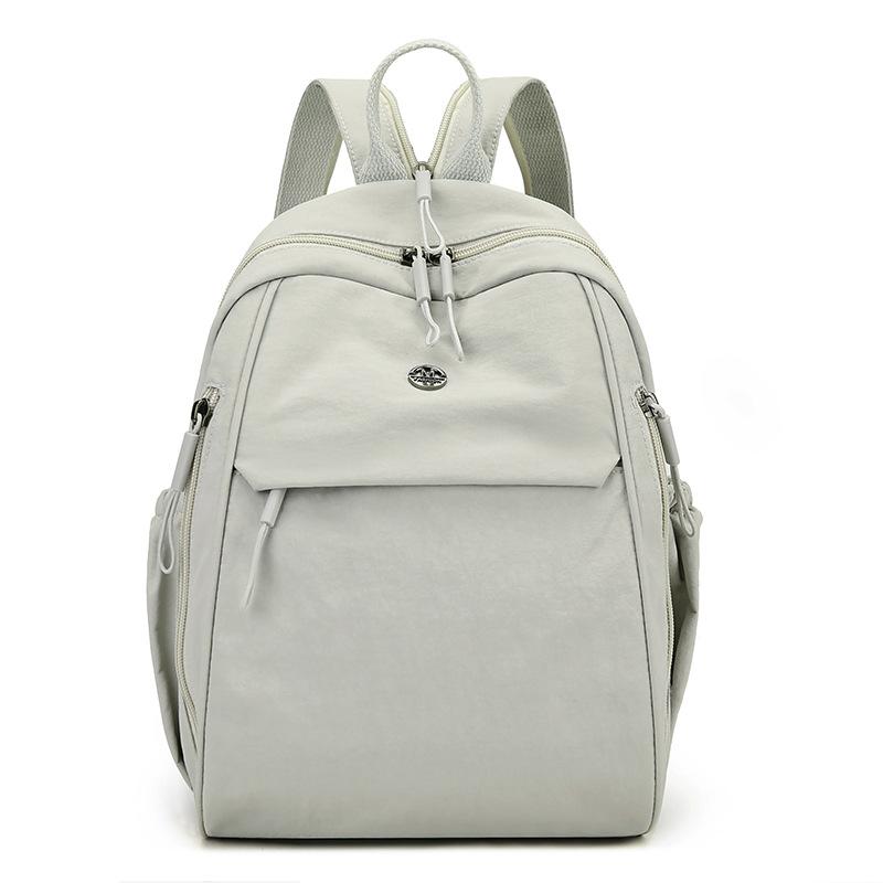 Backpack Women's Lightweight Large Capacity Student Schoolbag Nylon Travel Backpack