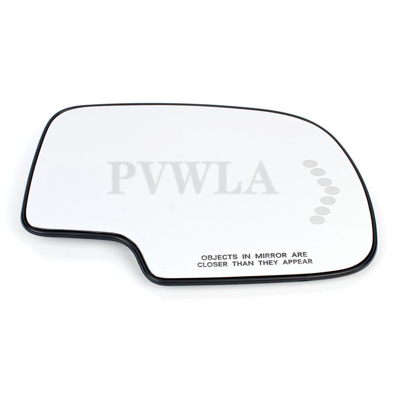 Beheizbare Spiegelgläser für die Beifahrerseite des Frontspiegels für Cadillac Escalade/EXT/ESV 2003 2004 2005 2006 Autozubehör