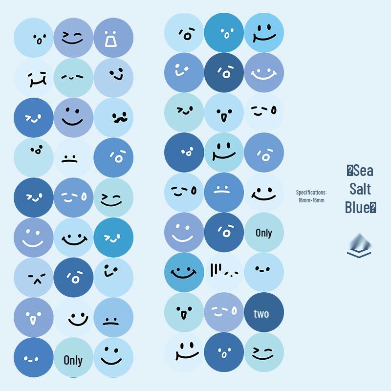 Dudu Mai Cute Smiley Face Dumpling Stickers for Creative Decoration