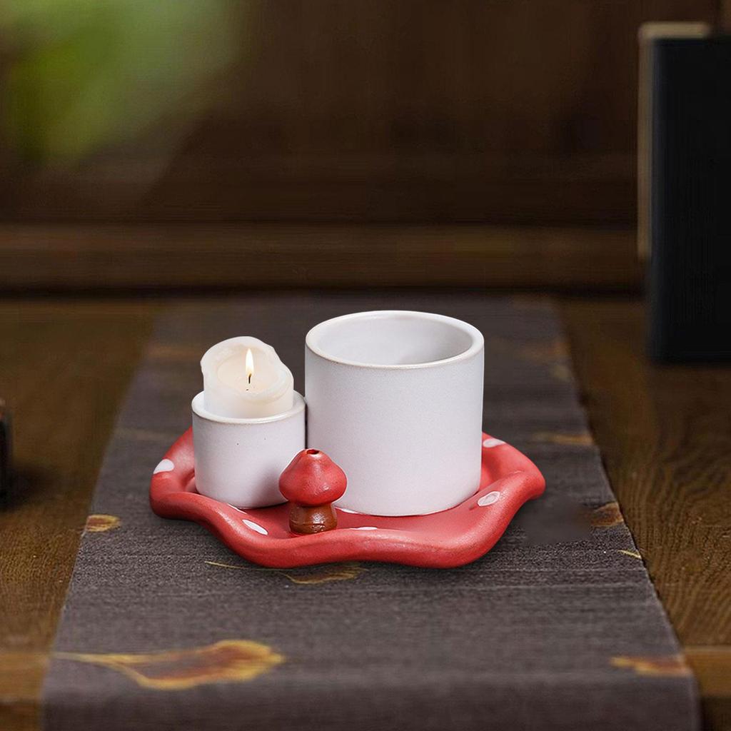 Ceramic Holder for Desk, Bathroom, Hotel, Bedroom