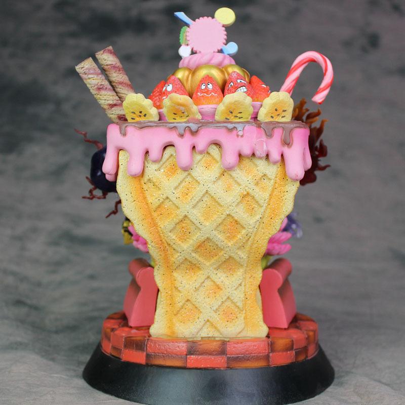 One Piece Anime Figures Throne BIG MOM GK Sitting Posture Action Figures PVC Collection Model Figure Doll Toy Kid Birthday Gift