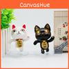 Decorazione per Auto in PVC Dan Da Dan con Statuetta Gatto Portafortuna per Uso Domestico e in Ufficio