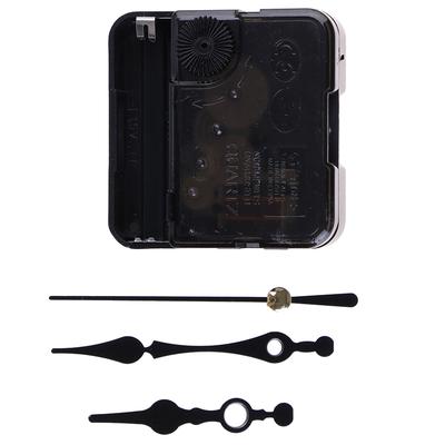 1 Ensemble Mouvement d'Horloge à Quartz Silencieux Mécanisme Kit DIY Alimenté par Batterie Outil Manuel Idéal pour Réparer, Remplacer ou Fabriquer une Horloge