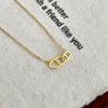 Elegant 18K Gold-Plated Double Ring Pig Nose Necklace for Women - S925 Sterling Silver, Light Luxury, Exquisite High-End Clavicle Chain