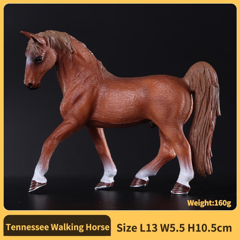 Realistic Wild Horse Action Figure Plaything - Collector-Worthy Animales Miniature Children-Friendly Perfect Present for Animal Lovers