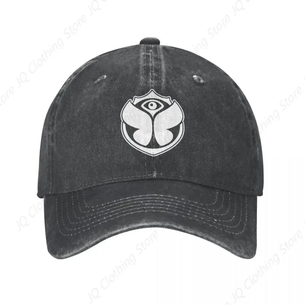 Music Baseball Cap Distressed Denim Washed Hat for Unisex Women Outdoor Activities Adjustable Hats Cap
