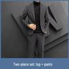 Men’s Slim Fit Woolen Blazer Suit Set - 2024 Autumn/Winter Collection